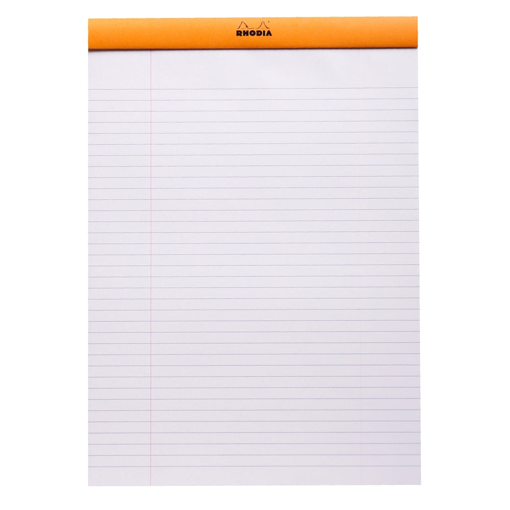 RHODIA Basics No.18 A4 210x297mm Lined+Margin hsp Orange