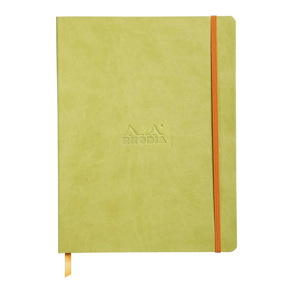 RHODIArama Softcover 190x250mm Lined Anise Green