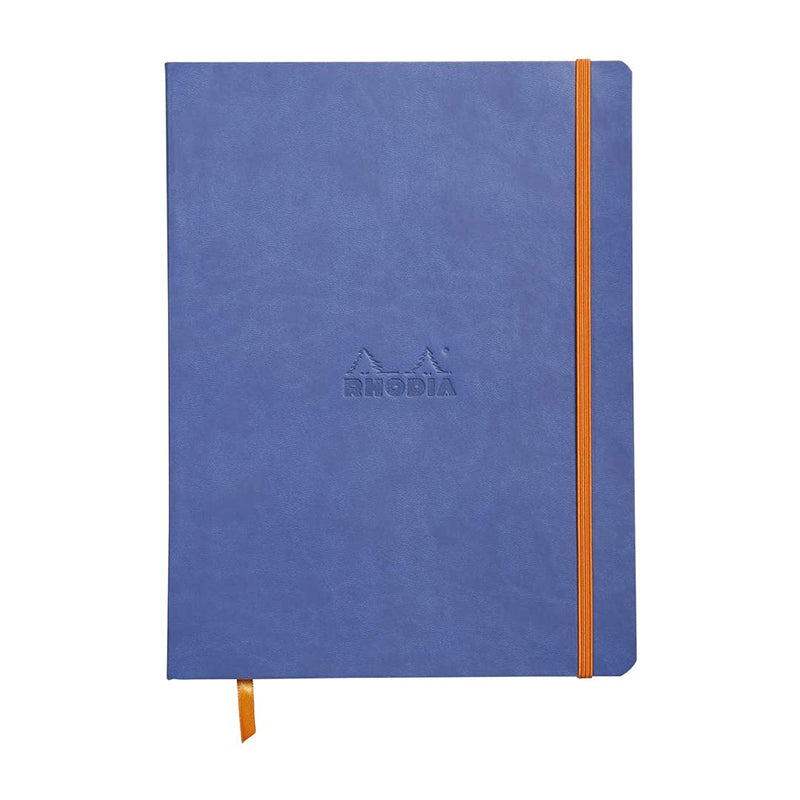 RHODIArama Softcover 190x250mm Dot Sapphire Blue