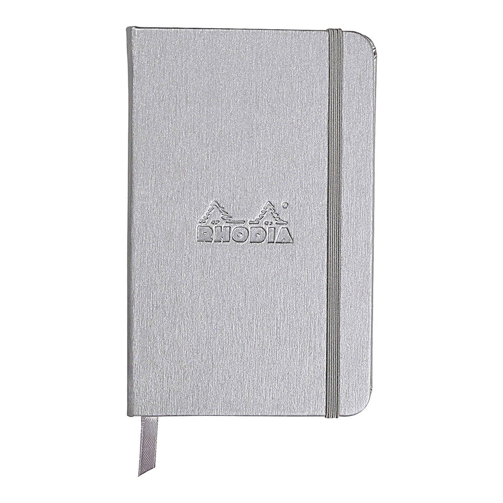 RHODIA Boutique Webnotebook A6 Lined Silver