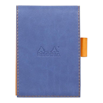 RHODIArama Notepad Cover+No.11 Lined Sapphire Blue