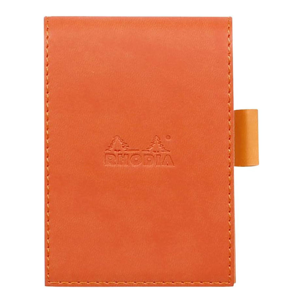 RHODIArama Notepad Cover+No.11 Lined Tangerine