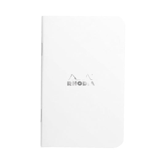 RHODIA Classic Stapled A7 75x120mm 5x5 Sq White