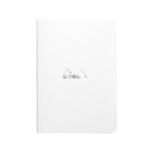 RHODIA Classic Stapled A5 148x210mm 5x5 Sq White