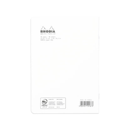 RHODIA Classic Stapled A5 148x2100m Lined White