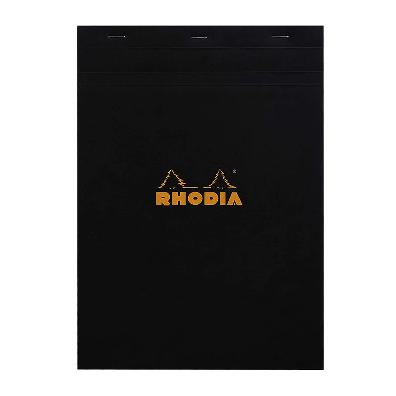 RHODIA Basics No.18 A4 210x297mm 5x5 Sq hsp Black