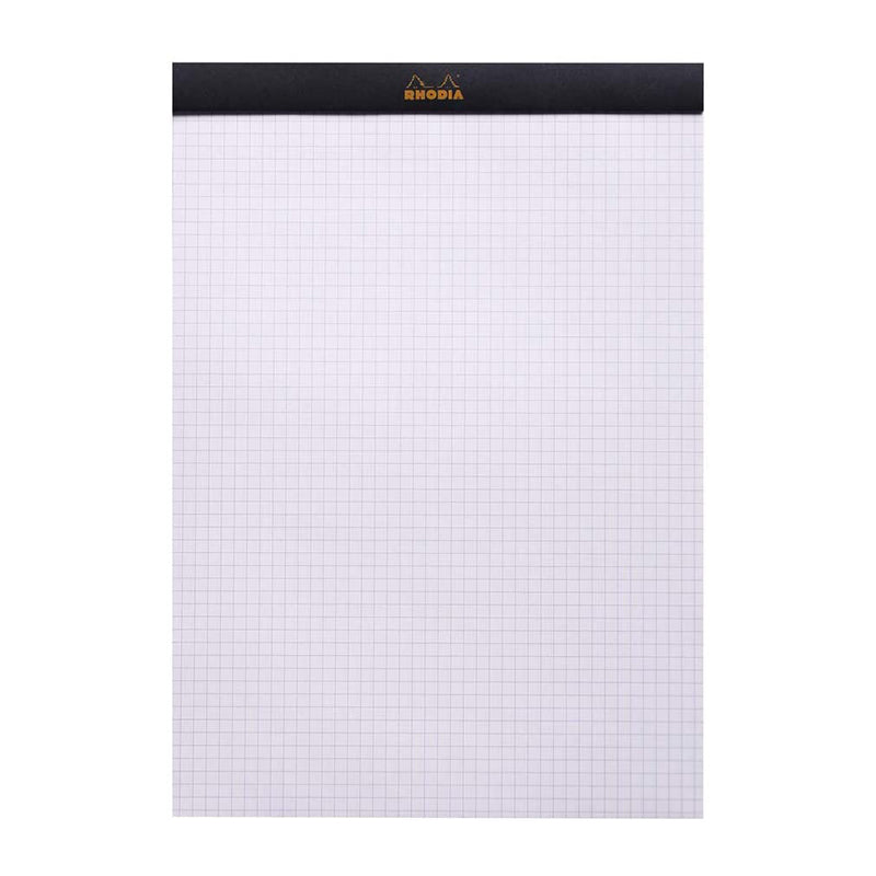 RHODIA Basics No.18 A4 210x297mm 5x5 Sq hsp Black