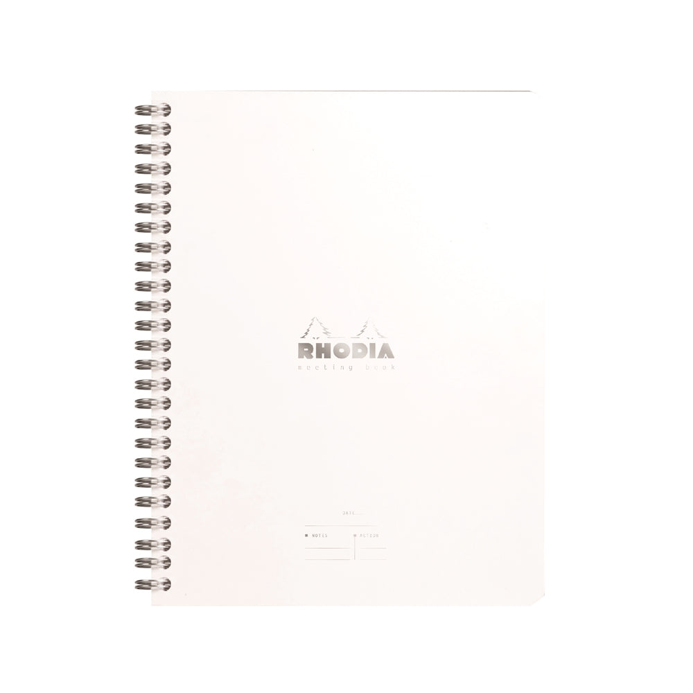 RHODIA Classic Meeting Book A5+ 160x210mm White