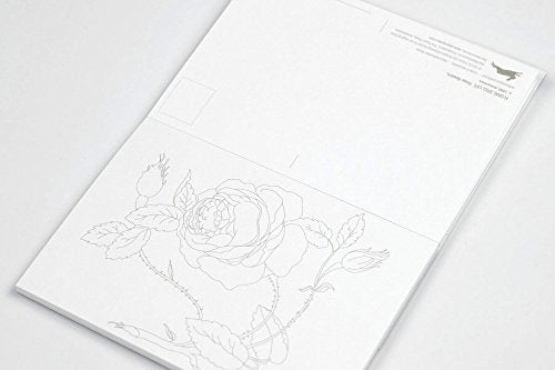 PEPIN Postcard Colouring Book Floral Still Life