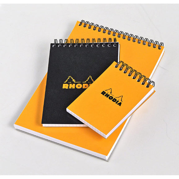 RHODIA Classic Notepad A5 148x210mm 5x5 Sq Black