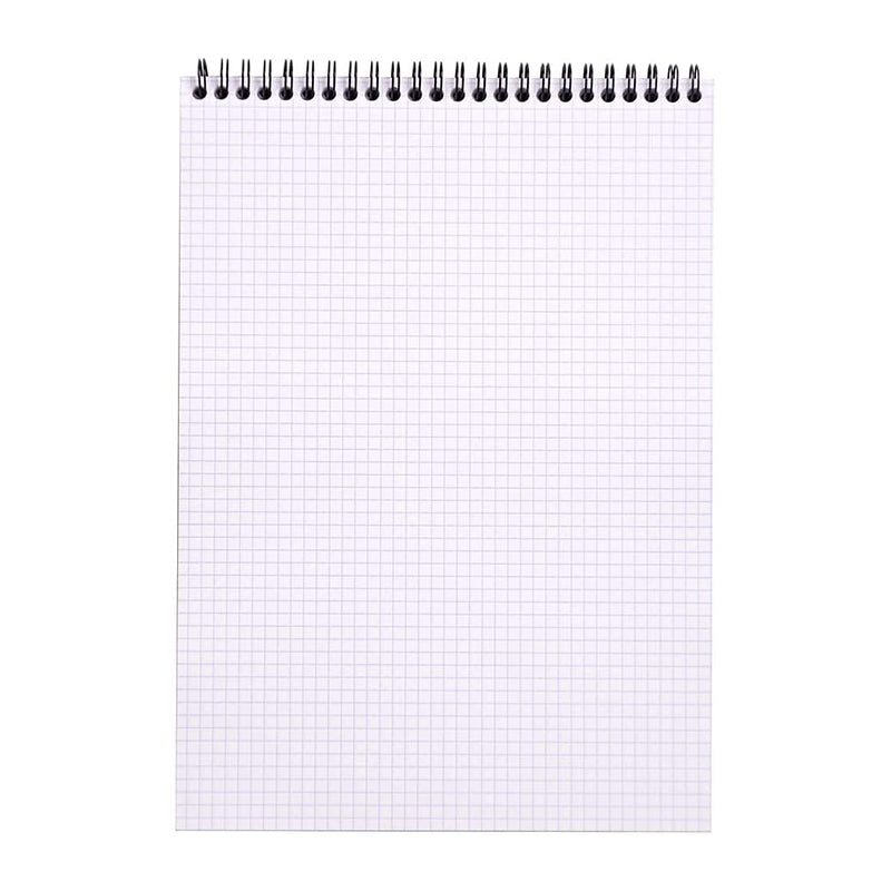 RHODIA Classic Notepad A4 210x297mm 5x5 Sq Black