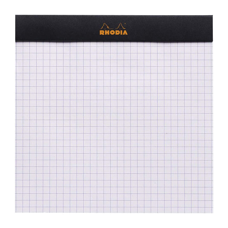 RHODIA Basics Le Carre 148x148mm 5x5 Sq hsp Black