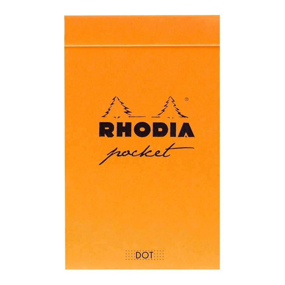 RHODIA Basics Pocket Pad 75x120mm Dot Assorted