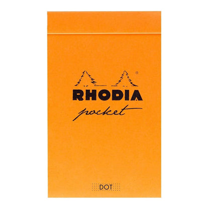 RHODIA Basics Pocket Pad 75x120mm Dot Assorted