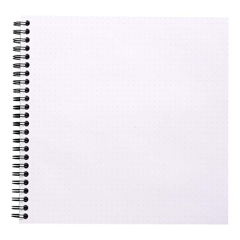 RHODIA Classic Reverse Book 210x210mm Dot Orange