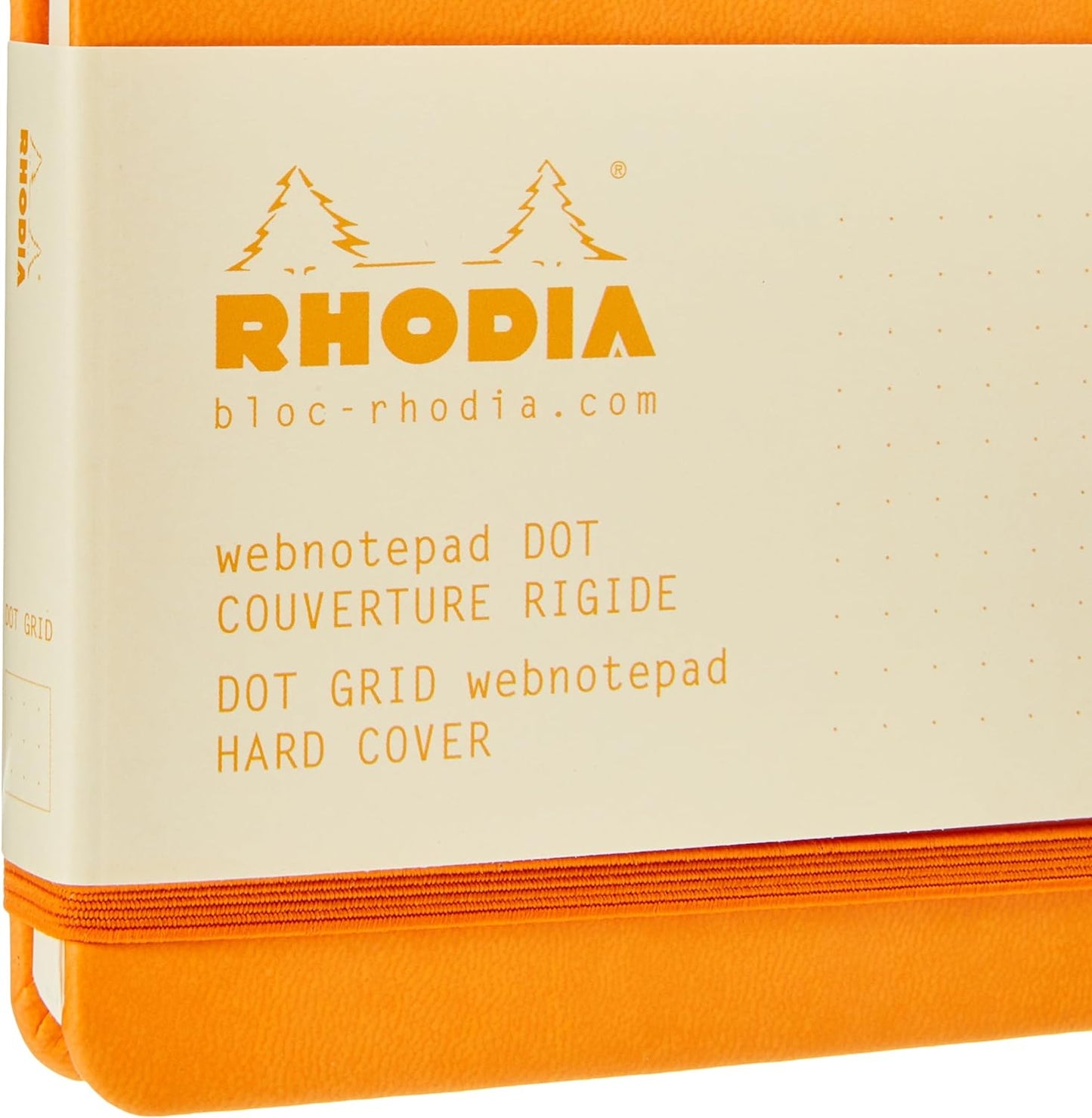 RHODIA Boutique Webnotepad A5 140x210mm Dot Orange