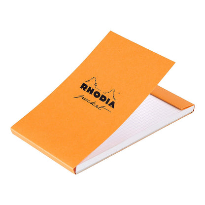 RHODIA Basics Pocket pad 75x120mm 5x5 Sq Assorted