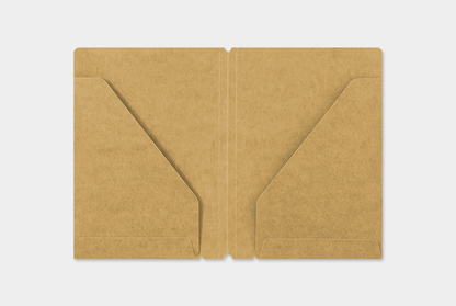 TRAVELERS Notebook Passport Refill 010 Kraft Folder