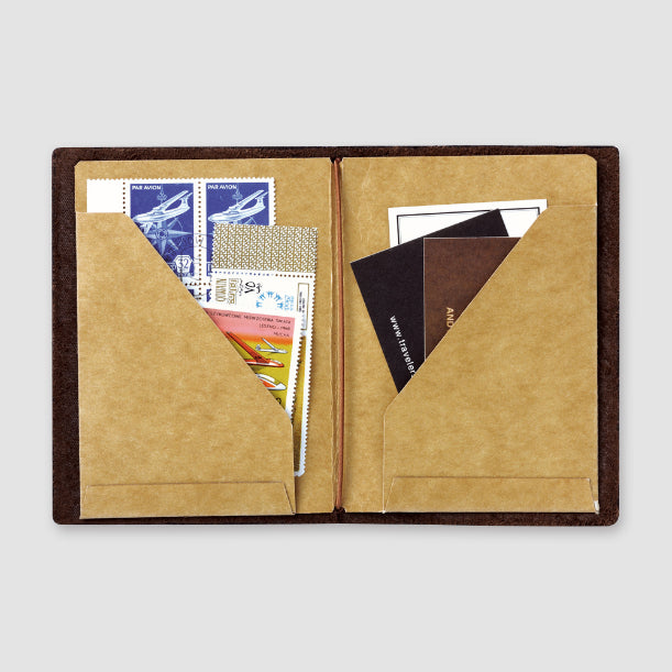 TRAVELERS Notebook Passport Refill 010 Kraft Folder