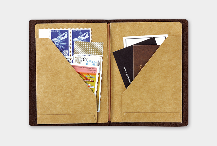 TRAVELERS Notebook Passport Refill 010 Kraft Folder