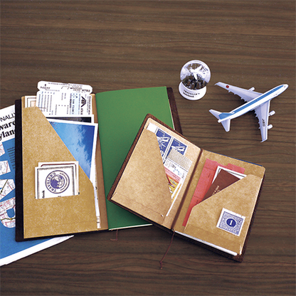 TRAVELERS Notebook Passport Refill 010 Kraft Folder