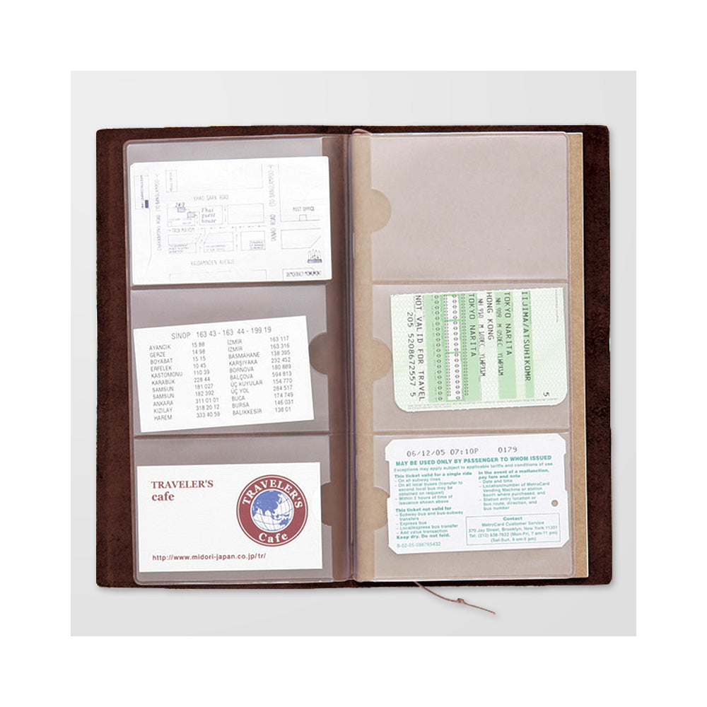 TRAVELERS Notebook Refill 007 Card File