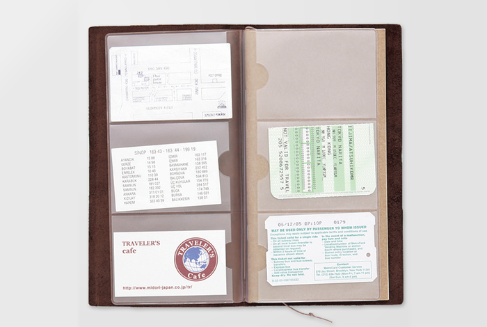 TRAVELERS Notebook Refill 007 Card File