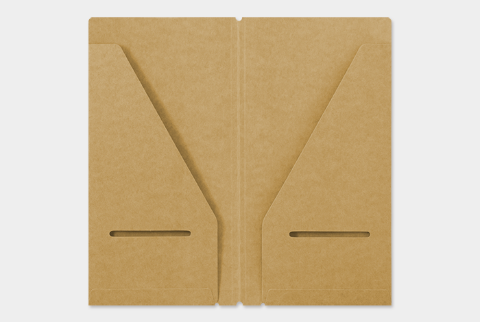 TRAVELERS Notebook Refill 020 Kraft Paper Folder