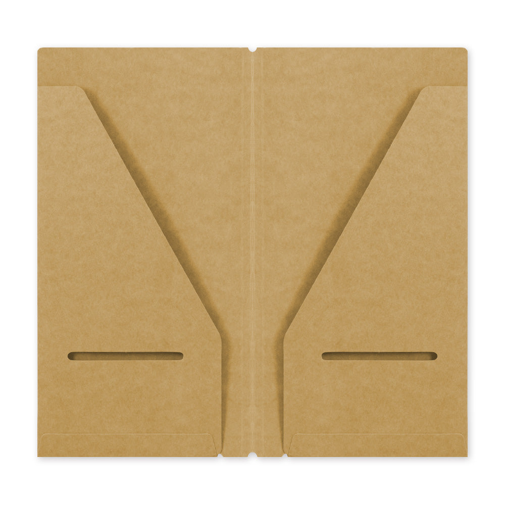 TRAVELERS Notebook Refill 020 Kraft Paper Folder