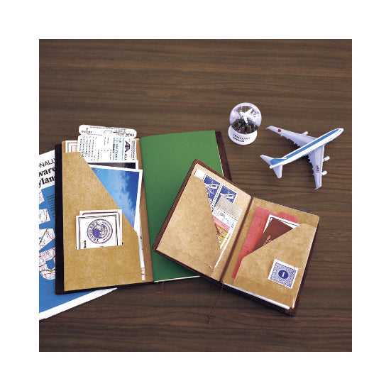 TRAVELERS Notebook Refill 020 Kraft Paper Folder