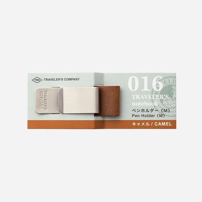 TRAVELERS Notebook Penholder 016 Medium-Camel