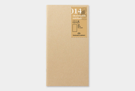 TRAVELERS Notebook Refill 014 Kraft Paper Notebook