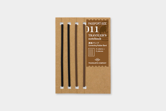 TRAVELERS Notebook Passport Refill 011 Connect-Rubber Band