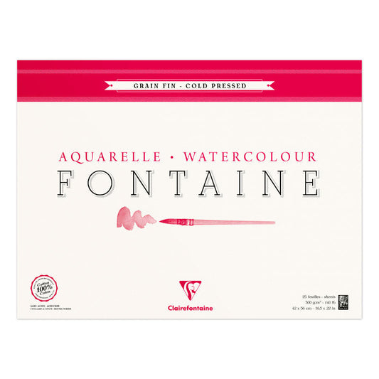 CLAIREFONTAINE Fontaine 4 Sides Cold Pressed 300g 42x56cm 25s