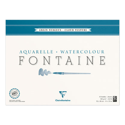 CLAIREFONTAINE Fontaine 4 Sides Cloud Texture 300g 36x48cm 15s