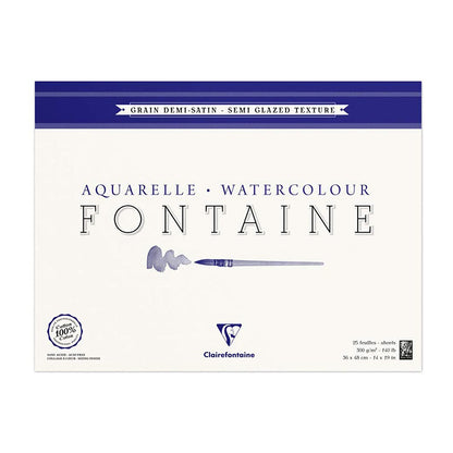 CLAIREFONTAINE Fontaine 4 Sides Extra Rough 300g 24x30cm 25s