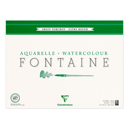 CLAIREFONTAINE Fontaine 4 Sides Extra Rough 300g 42x56cm 25s Default Title