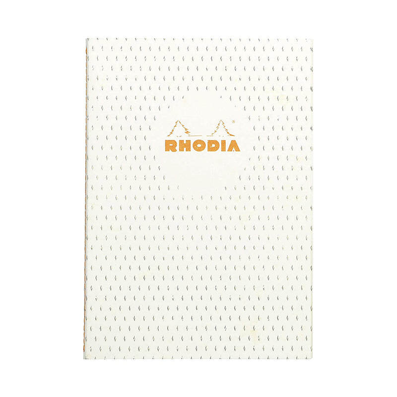 RHODIA Heritage Sewn A5 Lined Moucheture Ivory