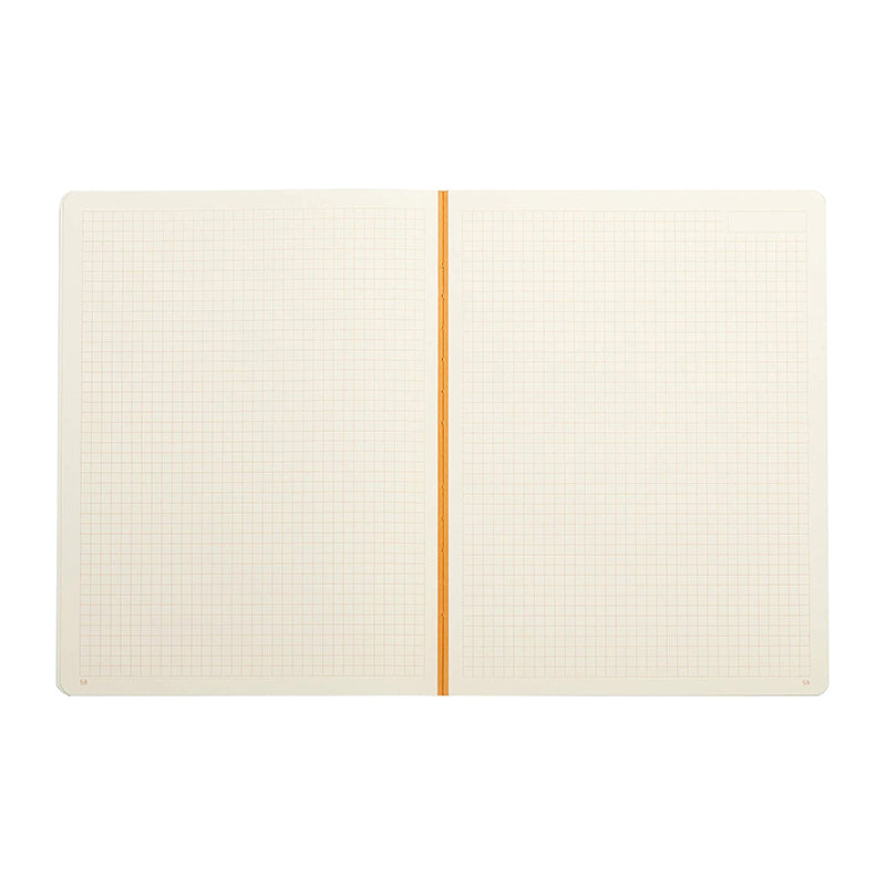 RHODIA Heritage Raw 190x250mm 5x5 Sq Quadrille IV