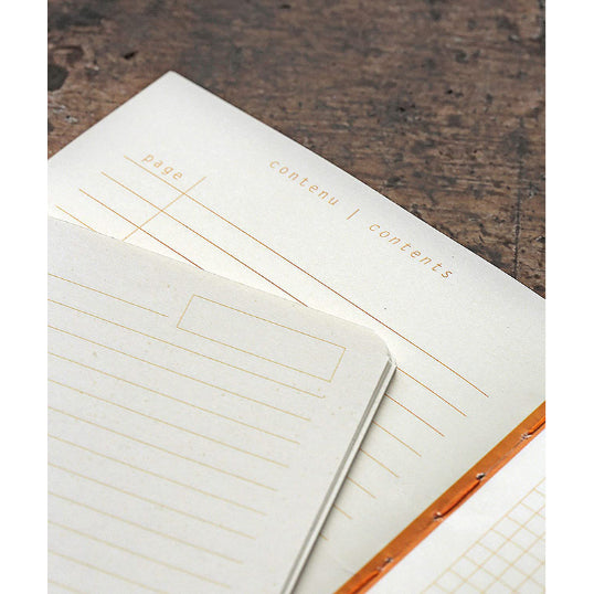 RHODIA Heritage Raw 190x250mm 5x5 Sq Quadrille IV