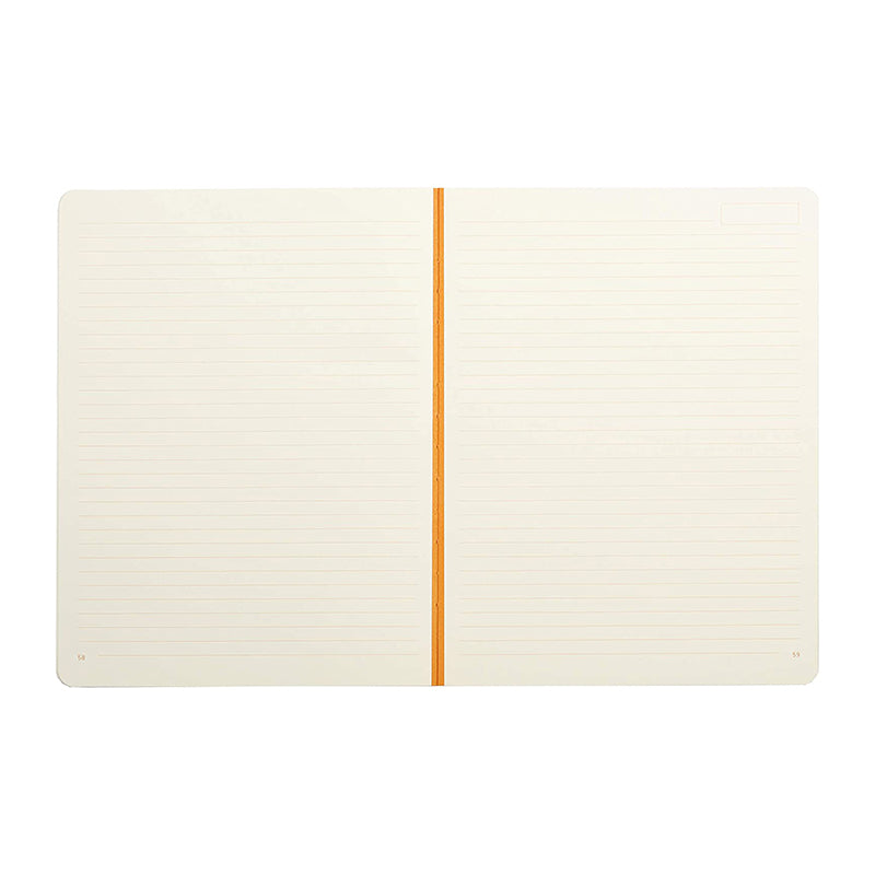 RHODIA Heritage Raw 190x250mm Lined Moucheture Black