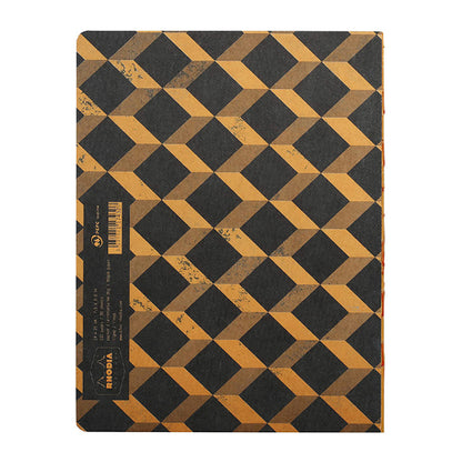 RHODIA Heritage Raw 190x250mm Lined Escher Black