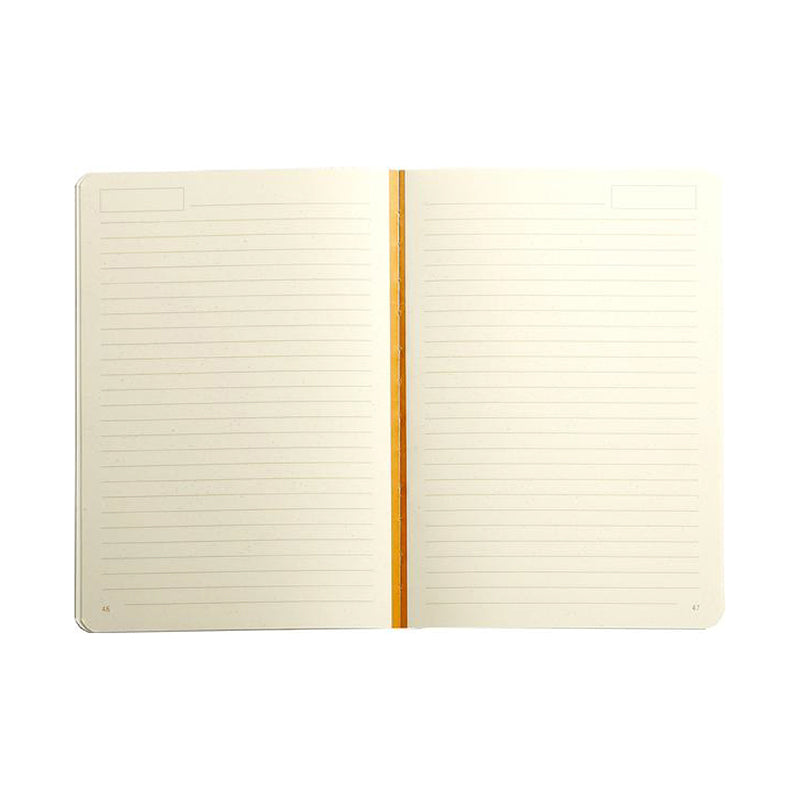 RHODIA Heritage Raw 190x250mm Lined Chevrons Black