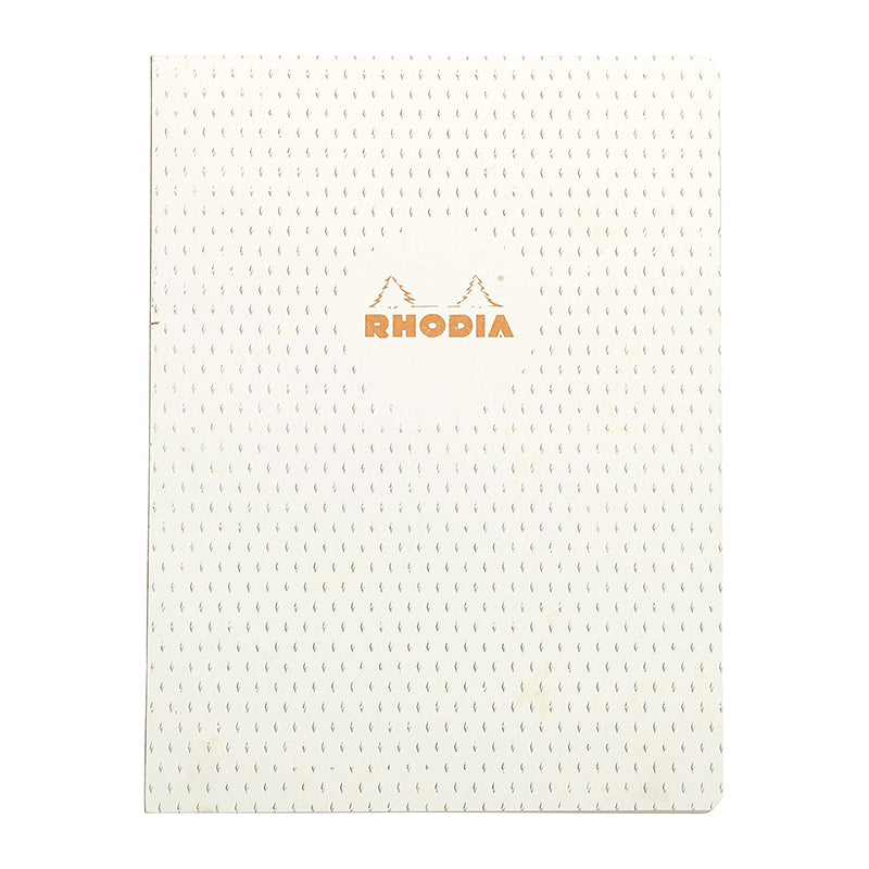 RHODIA Heritage Raw 190x250mm 5x5 Sq Moucheture Ivory