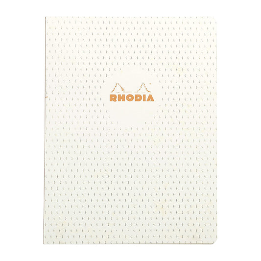 RHODIA Heritage Raw 190x250mm 5x5 Sq Moucheture Ivory