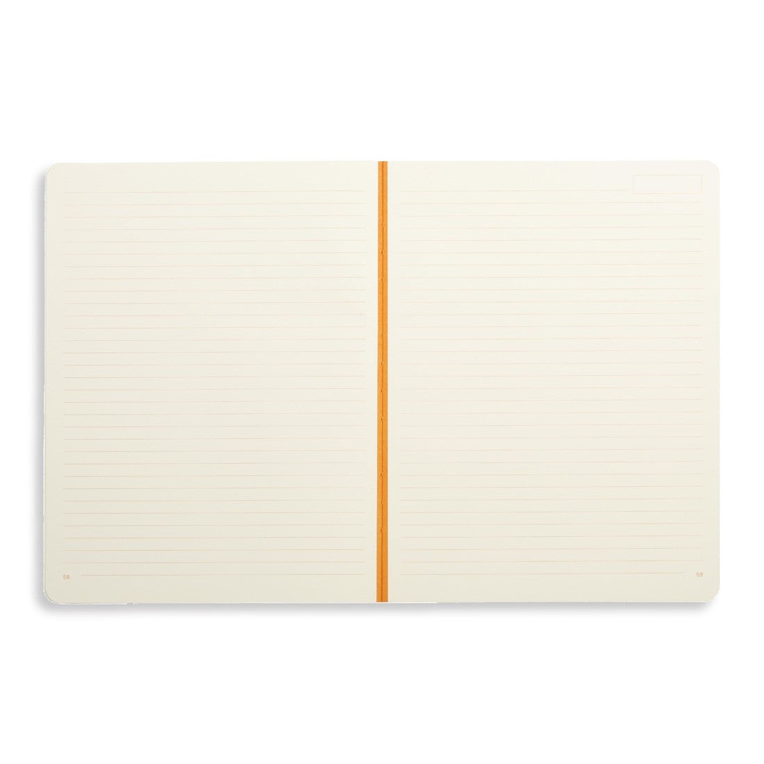 RHODIA Heritage Raw 190x250mm Lined Moucheture Ivory