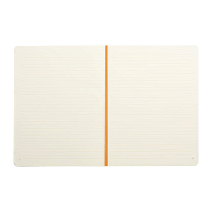 RHODIA Heritage Raw 190x250mm Lined Quadrille Ivory