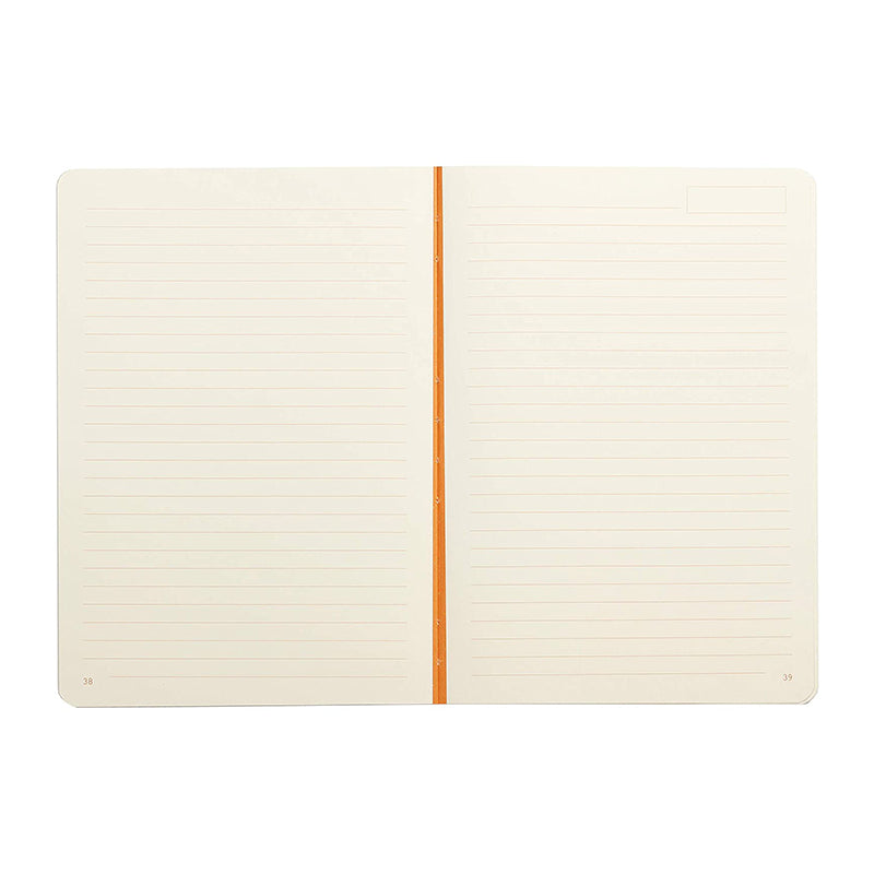 RHODIA Heritage Raw A5 Lined Moucheture Black