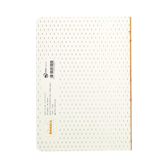 RHODIA Heritage Raw A5 Lined Moucheture Ivory