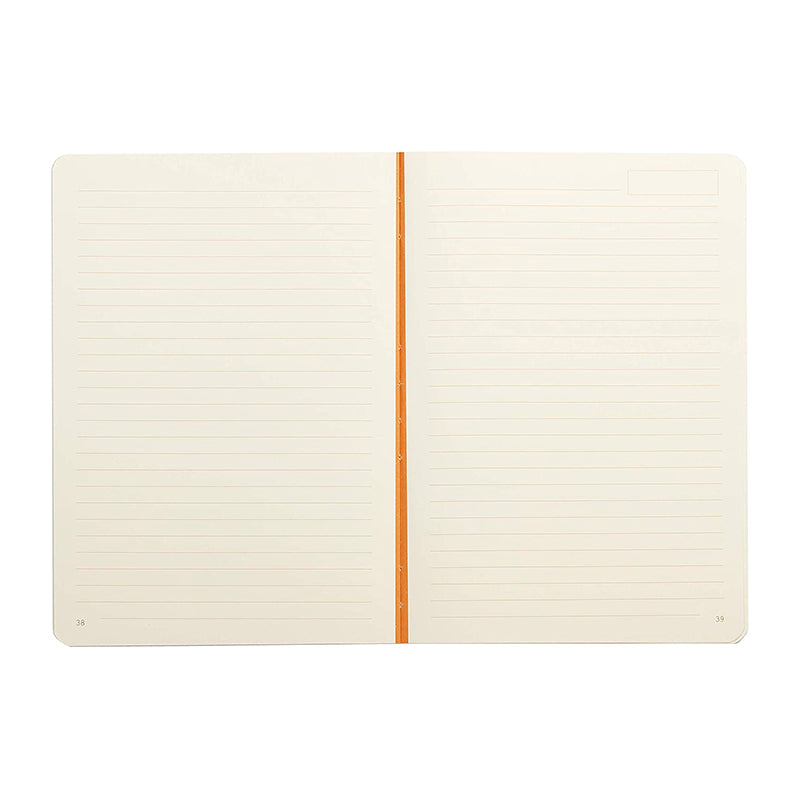 RHODIA Heritage Raw A5 Lined Tartan Ivory